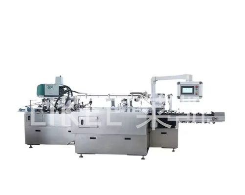 Máquina de embalagem de papel de folha totalmente automática de alta velocidade com alimentação de papel controlada por cinto