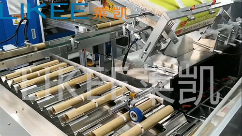 Máquina automática de embalagem de papel alumínio de rolos pequenos
