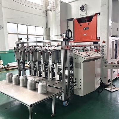12000 Pcs/hora Produção Máquina de saída de folha de alumínio com sistema de controlo PLC e produção