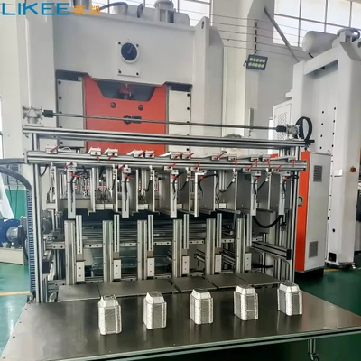 Máquina de embalagem de papel de alumínio de alta velocidade totalmente automática para embalagem de alimentos LK-T80