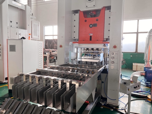 2024 Última máquina de coleta de tartes de bolo de papel de alumínio com motor Siemens