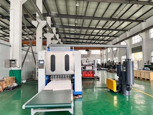 Máquina de folha de papel de plástico de alta produtividade