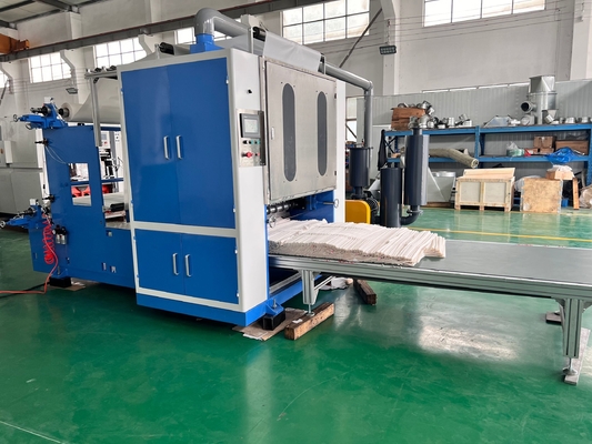 Máquina de corte de folhas de plástico HDPE totalmente automática com velocidade ajustável