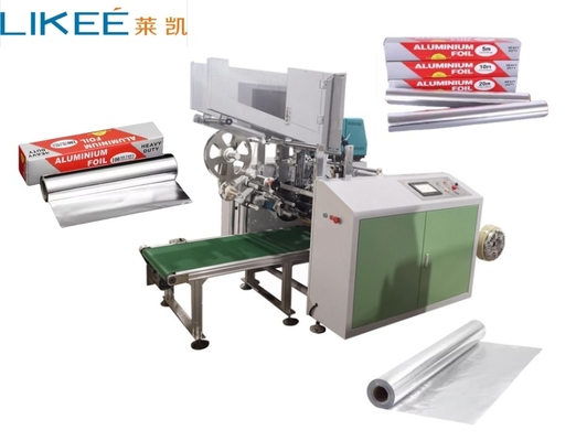 LKWD-450 Máquina Automática de Rebobinamento de Papel Alumínio Doméstico com PLC Mitsubishi