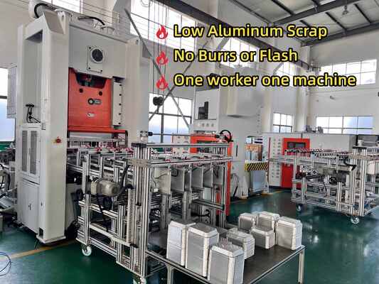 LK-T80 Máquina de Fabricação de Folha de Alumínio com Capacidade de Impressão de 80 toneladas, Controle Mitsubishi PLC e 12000pcs/hora de Produção