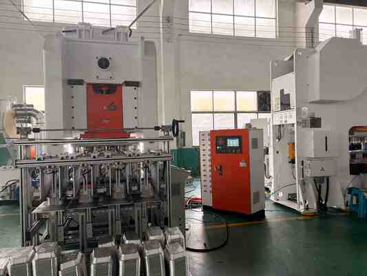 Máquina de Fabricação de Folha de Alumínio LK-T80 Recipiente com Circuito de Óleo Fechado Economiza Lubrificante e Vida Útil de 10 Anos