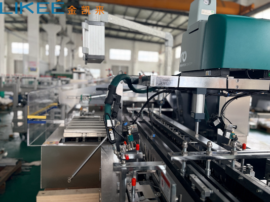 Automatic Cartoning Machine with Glue Spraying and Box Sealing System