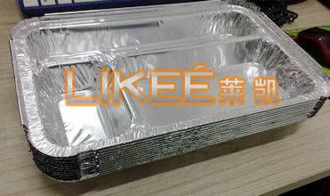 2 molde do recipiente da folha de alumínio das cavidades DC53 para o compartimento 3